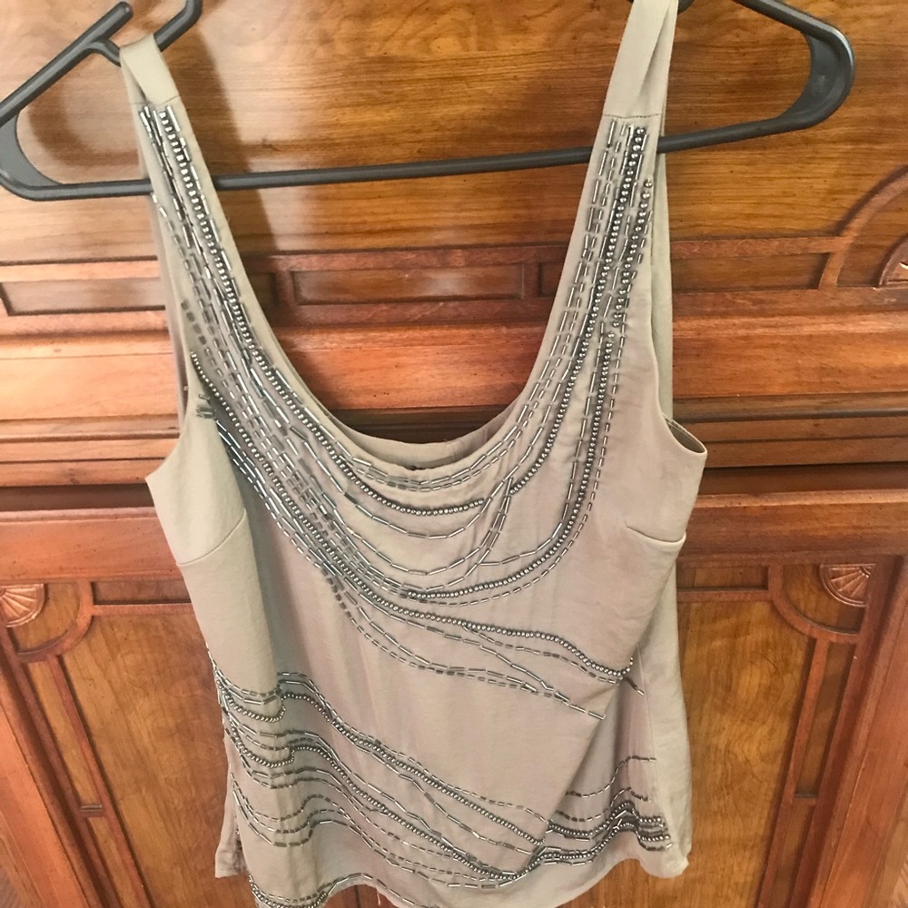 Beautiful beaded banana republic top